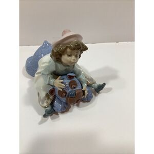 Beautiful Lladro  " Giddy Up Girl" Figurine  -  Scarce Piece  SKU‎ # 1517